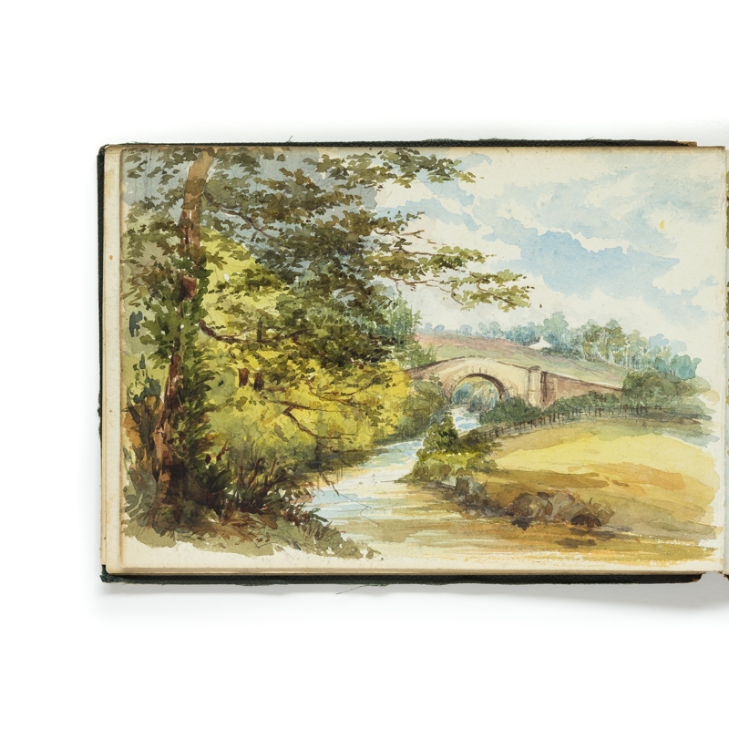 Burntollet Bridge - Watercolour